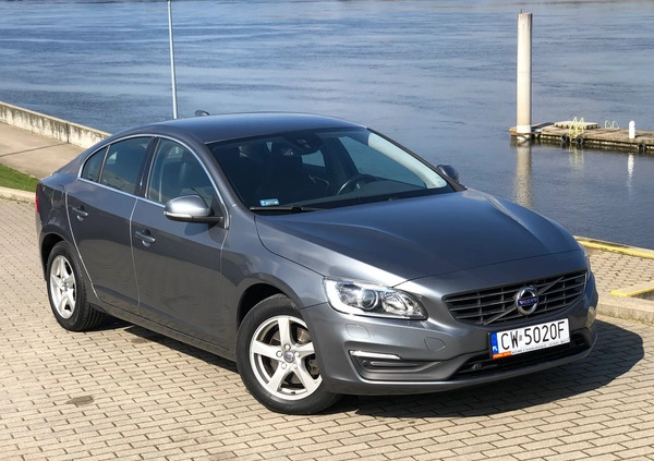 Volvo S60 cena 64900 przebieg: 179000, rok produkcji 2017 z Włocławek małe 704